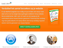 Tablet Screenshot of leadstomore.com